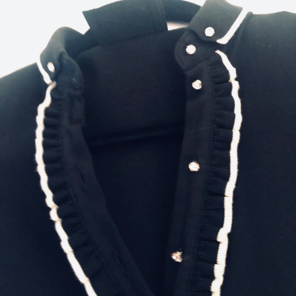 D&G Black Short Sleeve Tee with White Trim - Picture 3 of 8